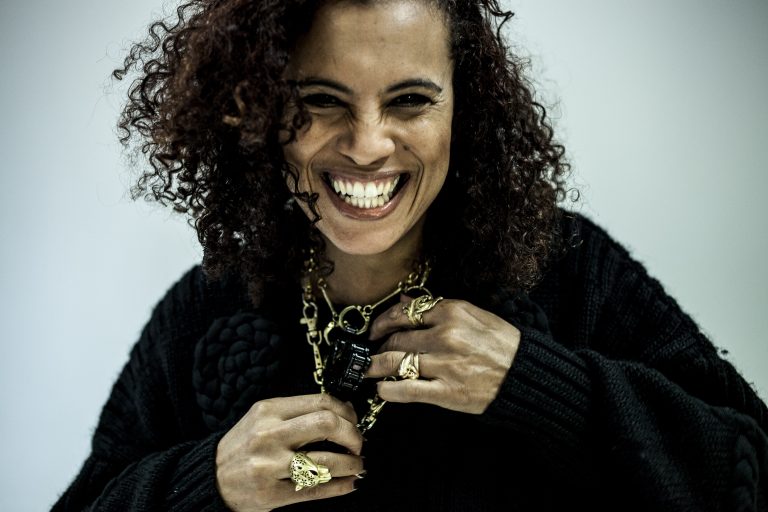 Neneh Cherry, "Buffalo Stance" Singer, Photo by Kim Hiorthoy