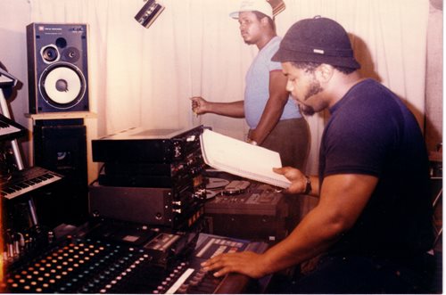 Cozmo D in the Studio, Photo Courtesy of the Artist