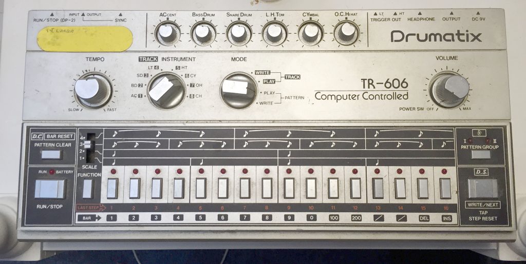 特注食品ROLAND TR-606 リズムマシン 動画有 ドラム ベース Drumatix リズムマシン