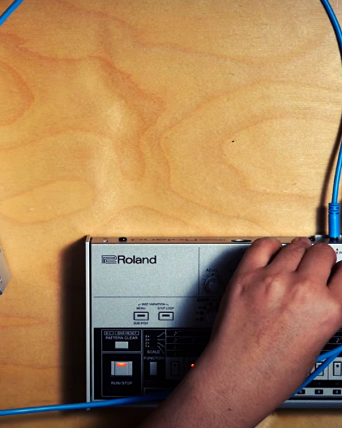 TR-06 Drum Machine and External Gear