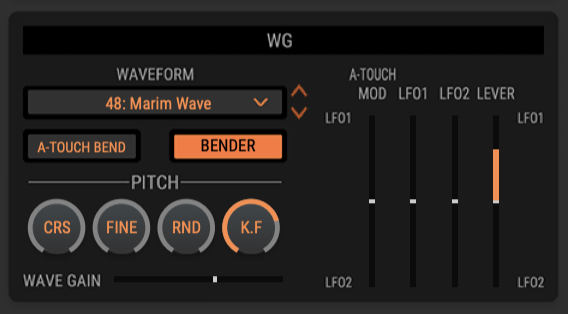 Percussive Waveform