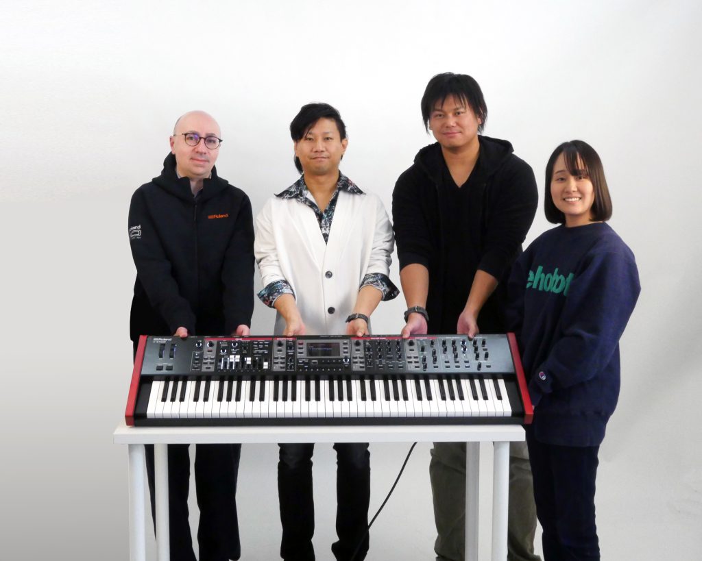 Manelli Dario, Shuichi Matsunaga, Yasuyuki Fuke, Chihiro Horiuchi (L-R)