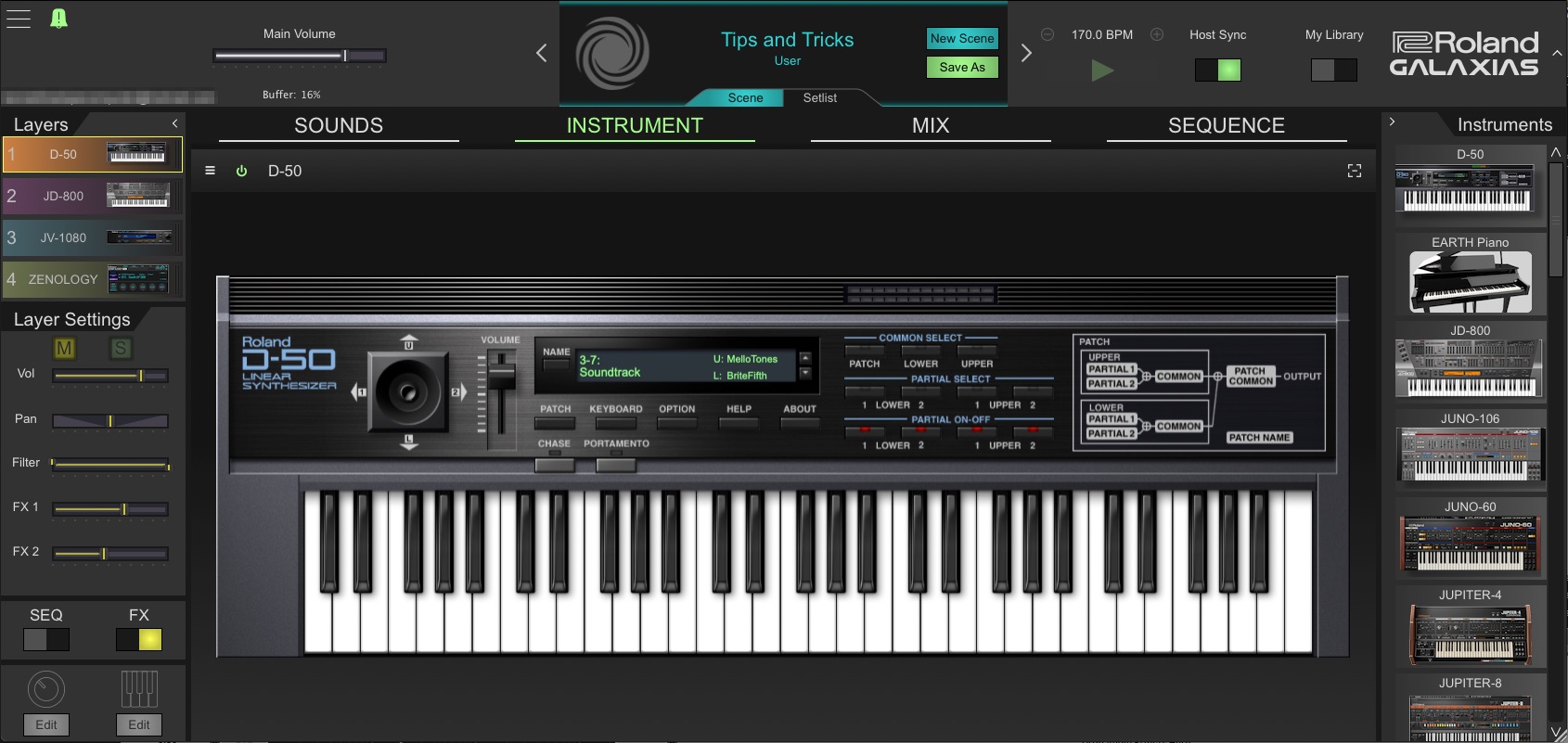 GALAXIAS instruments