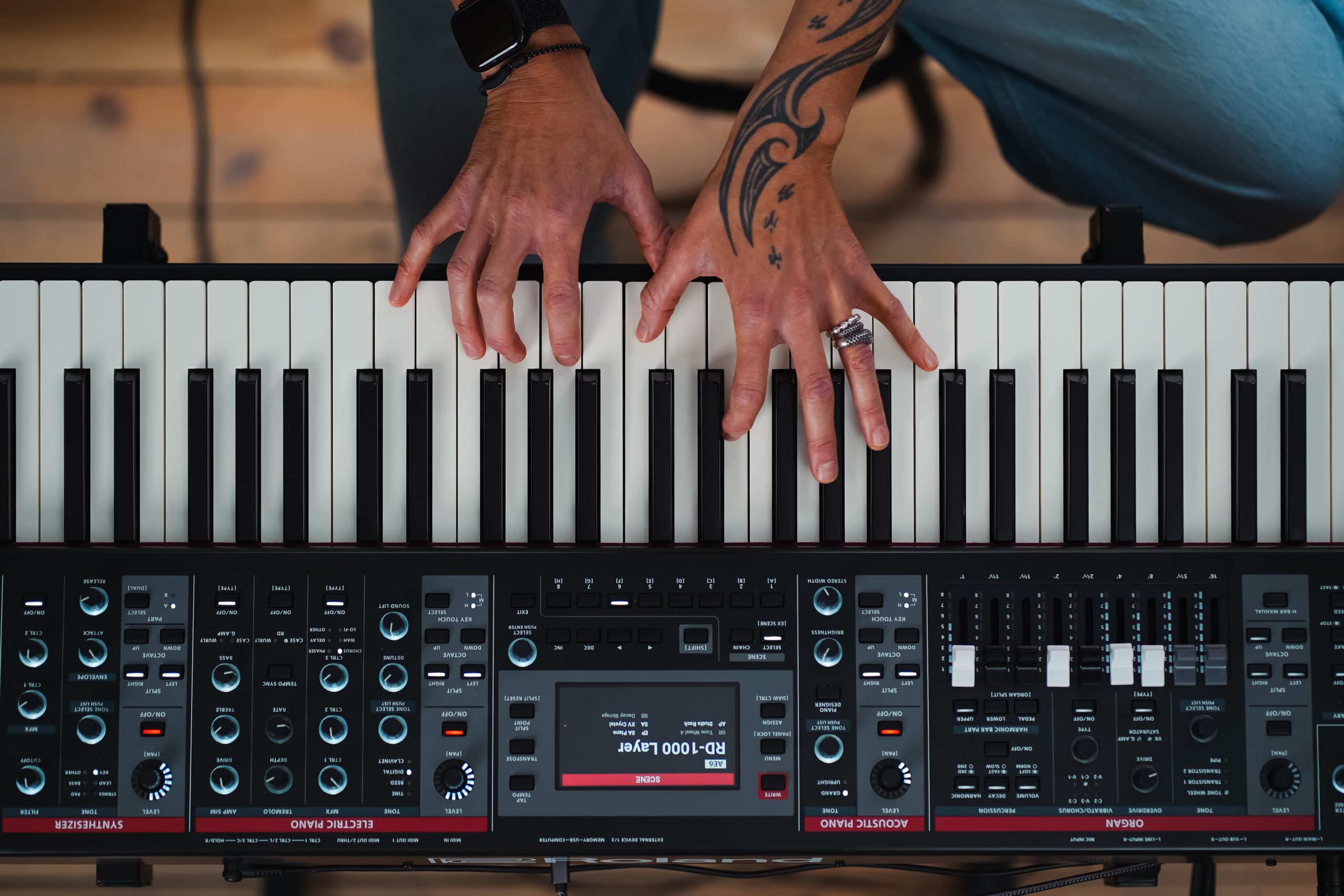 V-STAGE Groove Session Header