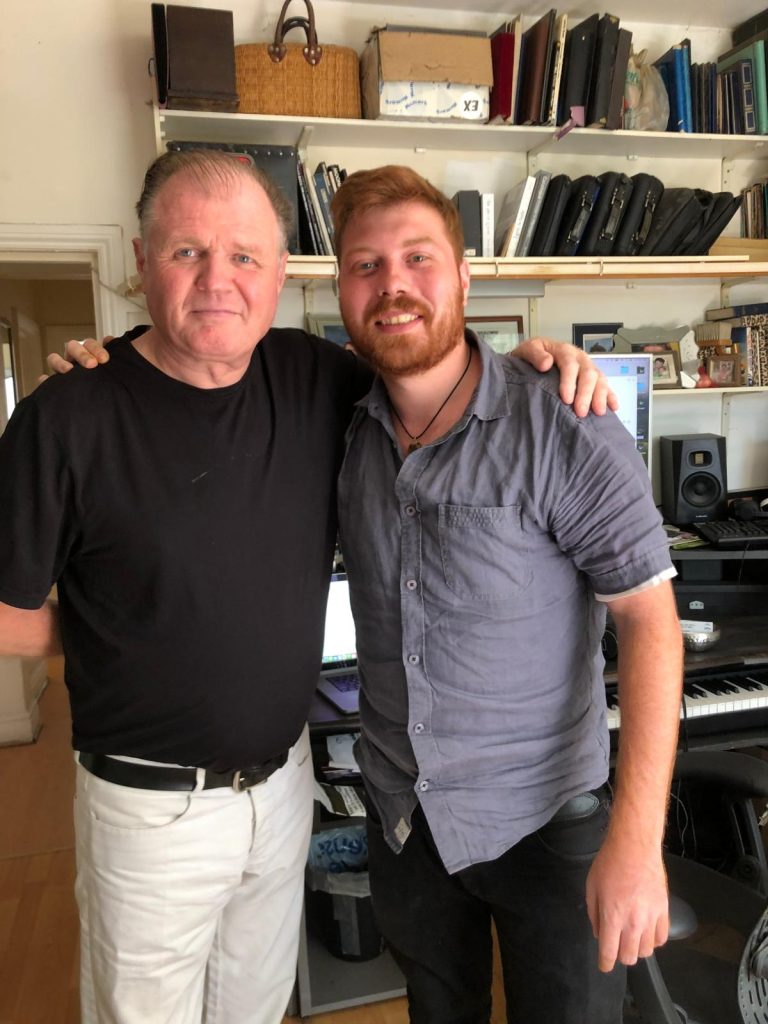 Rusty Egan and Oscar Egan, Photo courtesy of the artist