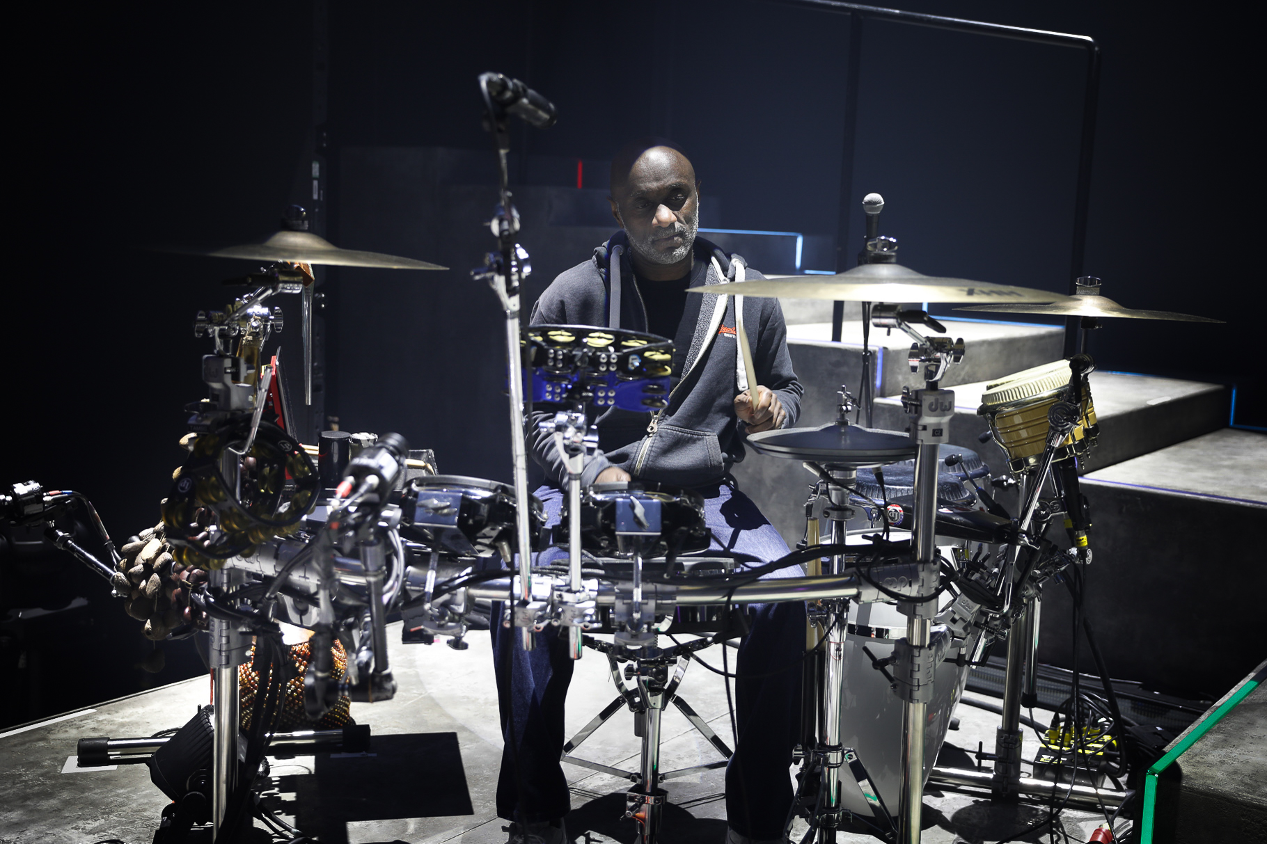 Gorillaz percussionist Karl Vanden Bossche