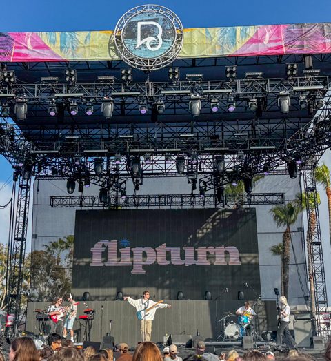 flipturn on stage
