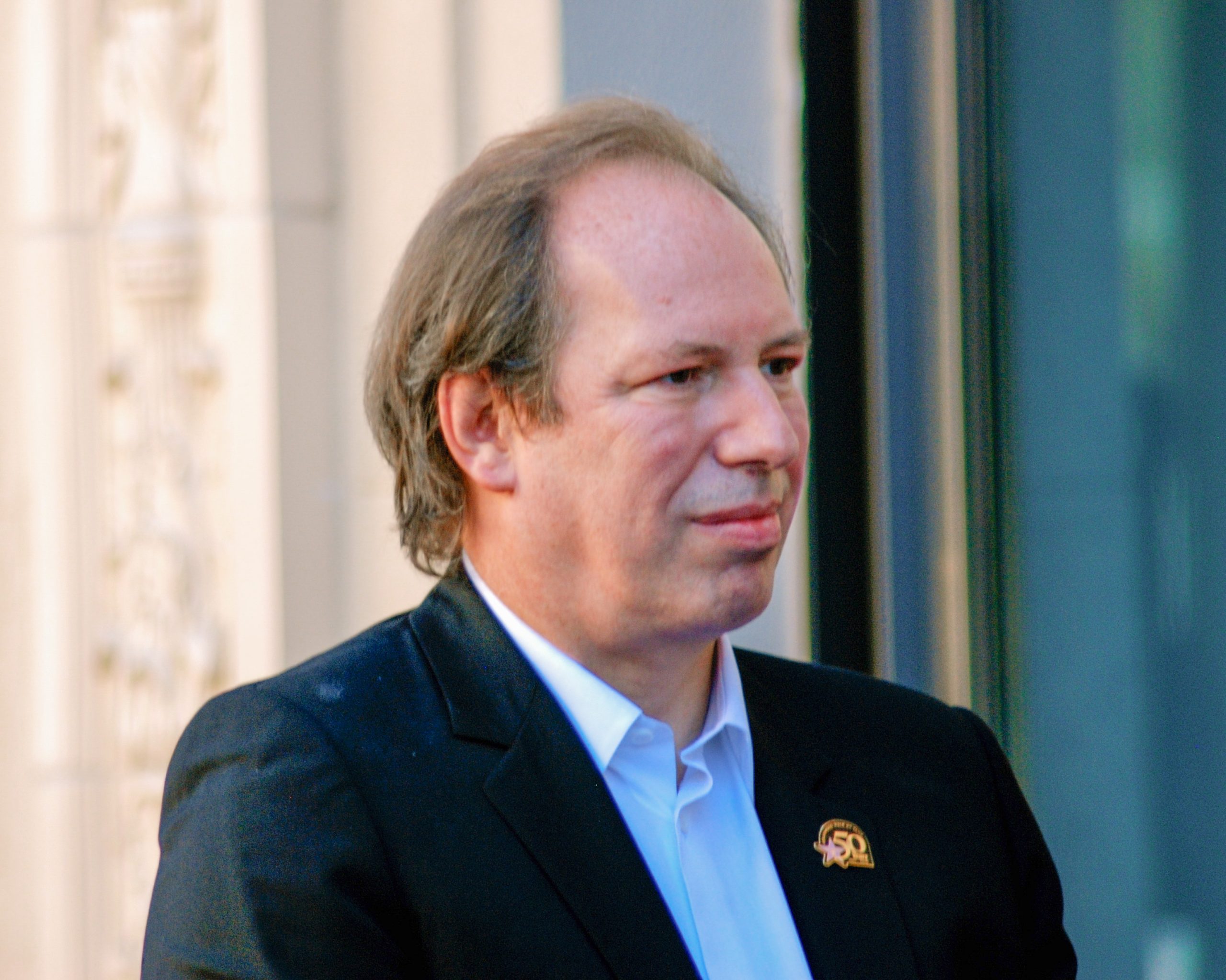 Hans Zimmer at the Hollywood Walk of Fame ceremony in 2010