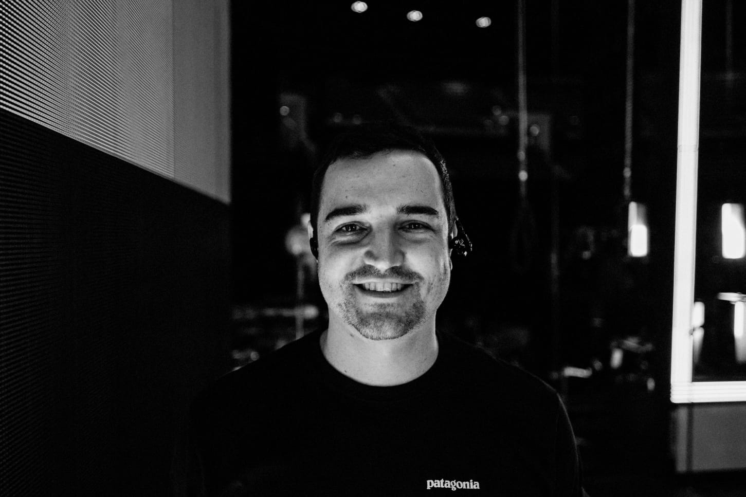 Drum tech Tom 'Woody' Wood on USA tour with The 1975 in 2019